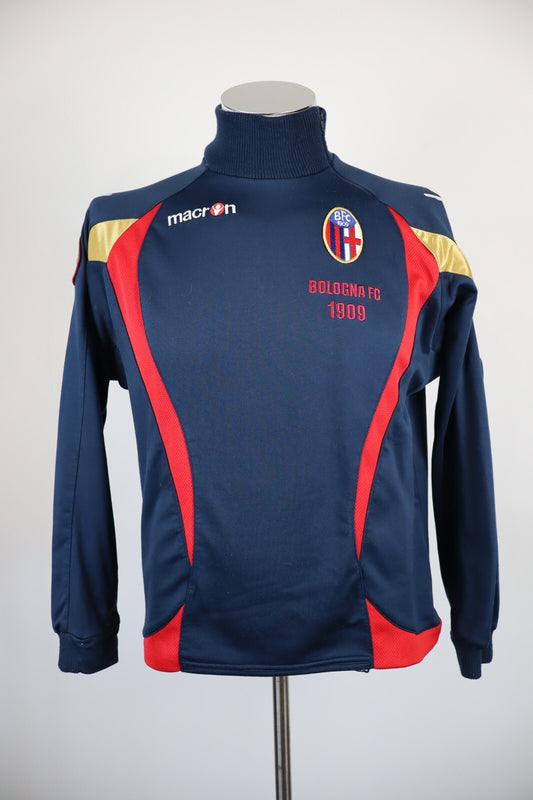 MACRON  BOLOGNA MAGLIA T-SHIRT CALCIO UOMO TG XS SOCCER SHIRT TRIKOT JERSEY