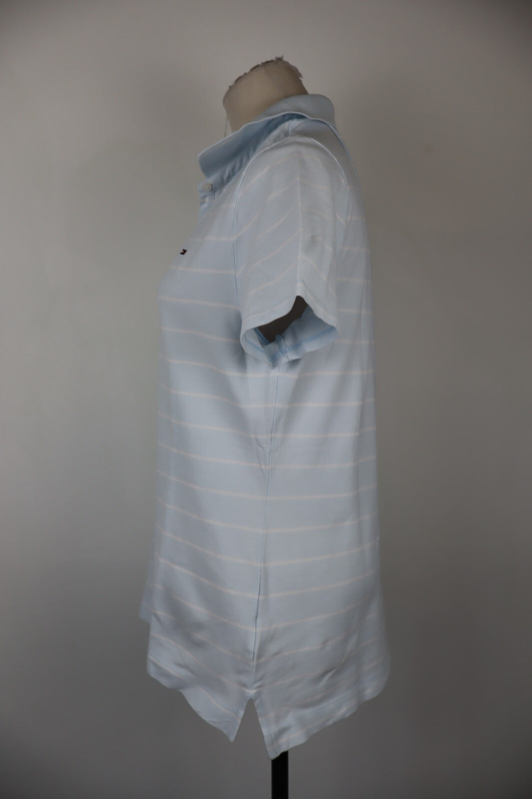 TOMMY HILFIGER POLO MAGLIA DONNA COTONE TG. XL WOMAN SHIRT CASUAL VINTAGE