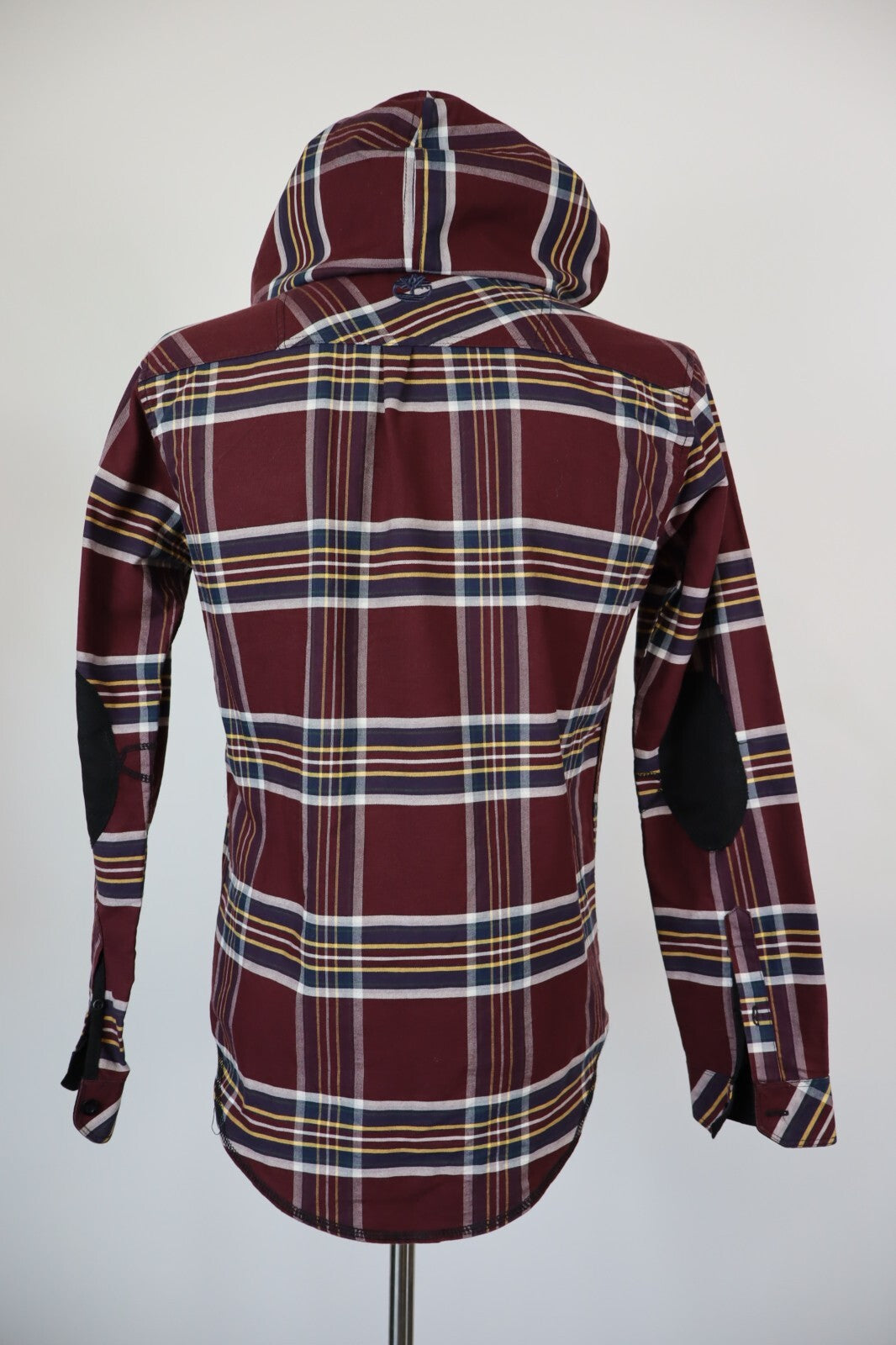 TIMBERLAND CAMICIA CON CAPPUCCIO UOMO COTONE TG S MAN CASUAL VINTAGE SHIRT