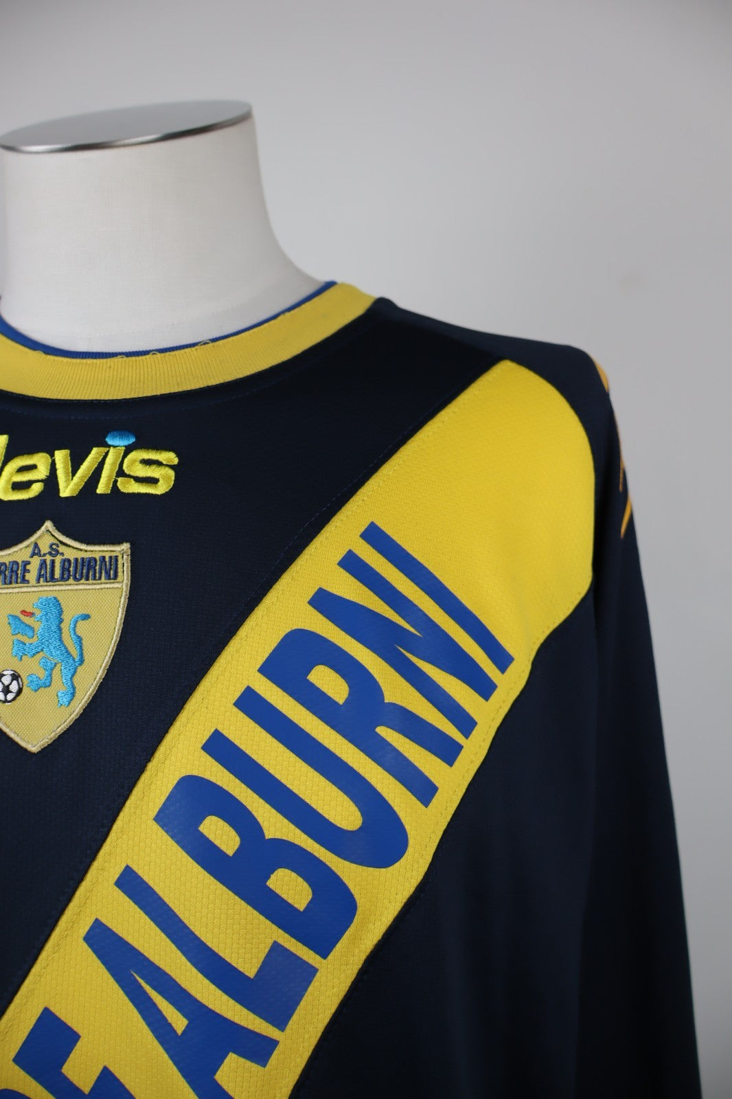 DEVIS SERRE ALBURNI N 18 MAGLIA CALCIO UOMO Tg XL SOCCER JERSEY SPORT VINTAGE