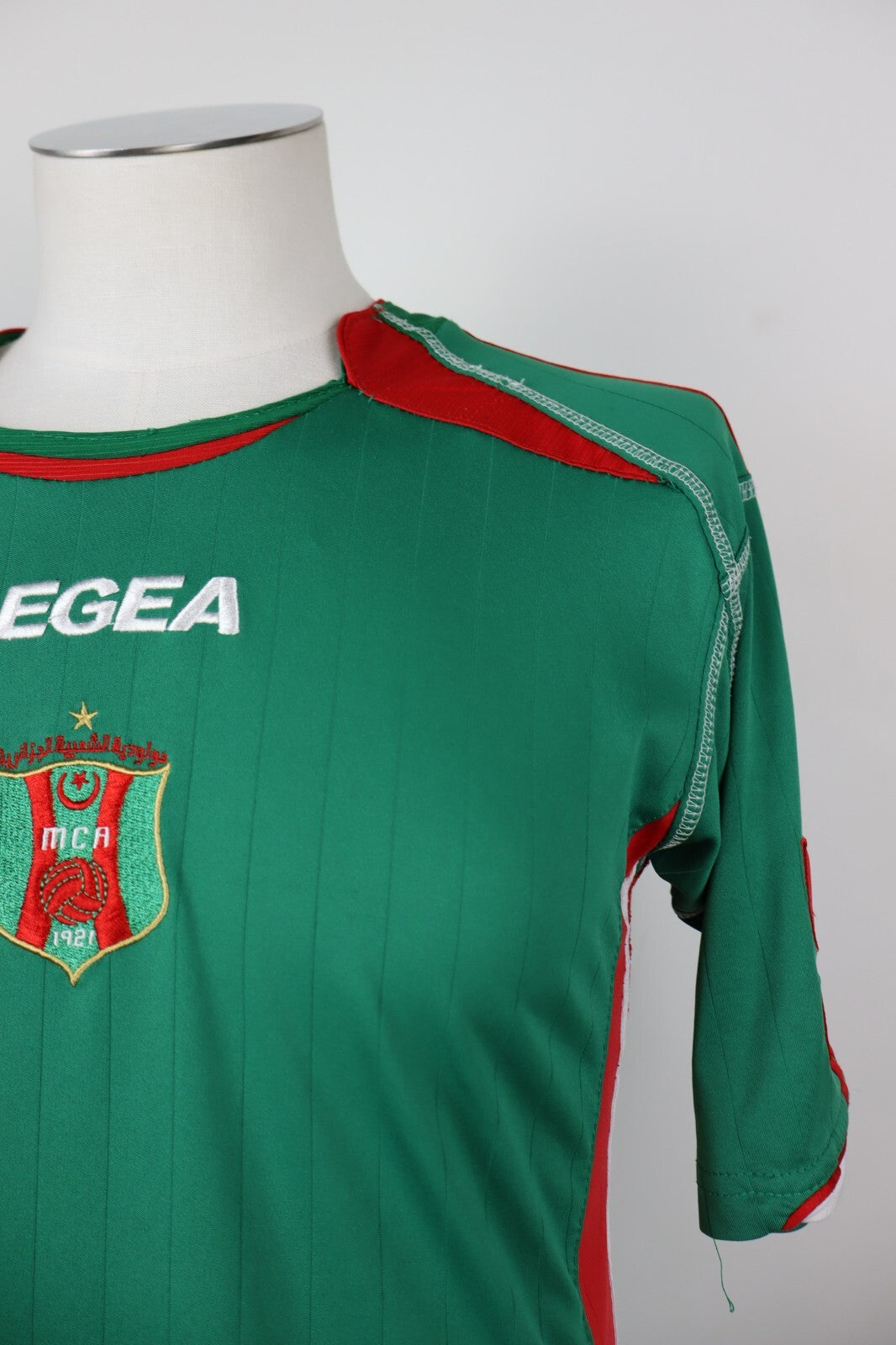 LEGEA MC ALGER MAGLIA CALCIO UOMO Tg M SOCCER JERSEY TRIKOT 2007/08