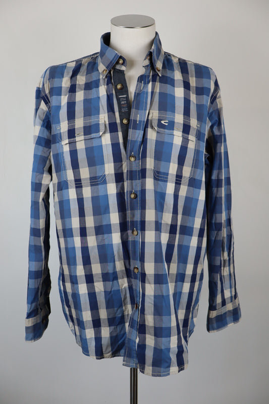 CAMEL ACTIVE CAMICIA UOMO COTONE COTTON TG. XL  MAN CASUAL VINTAGE SHIRT