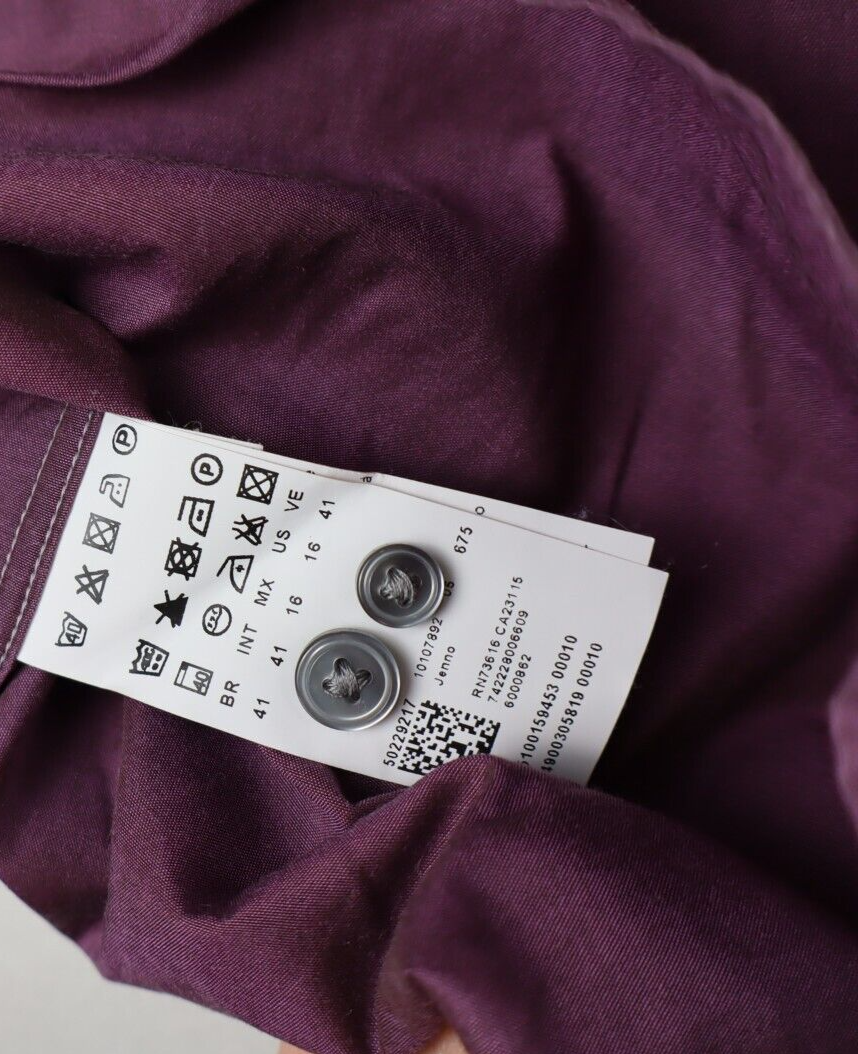 HUGO BOSS CAMICIA UOMO TG. 41 16 SLIM FIT MAN CASUAL VINTAGE SHIRT COTONE COTTON