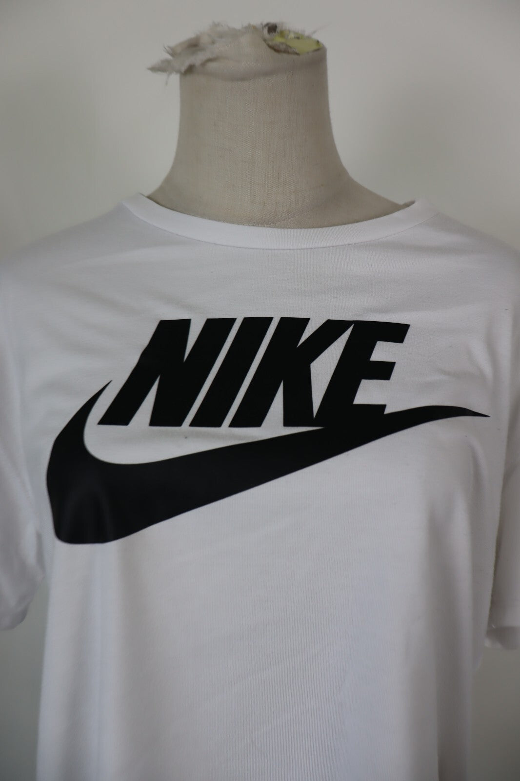 NIKE MAGLIA DONNA COTONE TG. L WOMAN CASUAL VINTAGE T-SHIRT CROP TOP