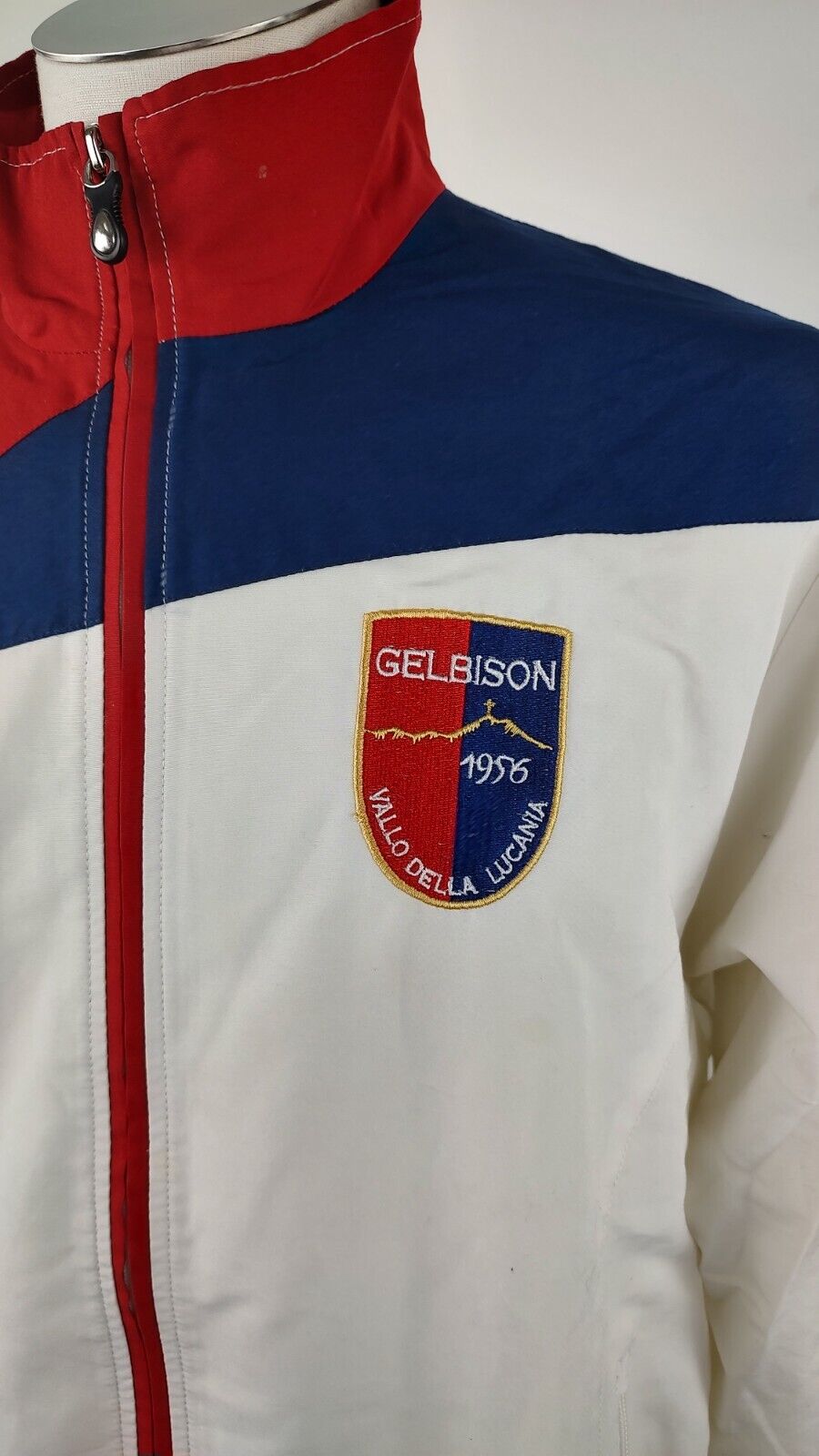HS GELBISON GIACCA SPORT CALCIO UOMO Tg  L MAN VINTAGE JACKET SOCCER