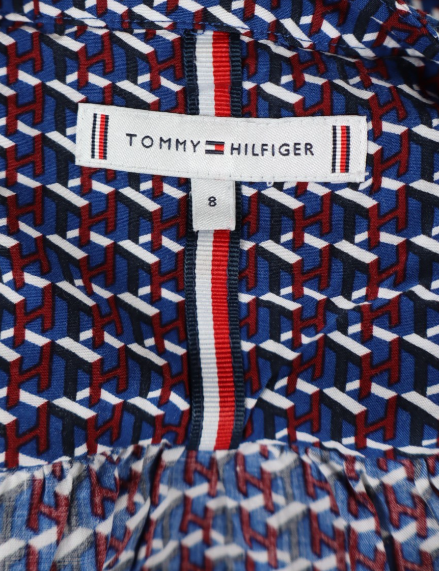 TOMMY HILFIGER CAMICIA DONNA TG. 42 WOMAN SHIRT CASUAL VINTAGE BLUSA