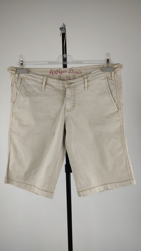 TOMMY HILFIGER  PANTALONCINO DENIM JEANS DONNA W29 WOMAN VINTAGE SHORTS