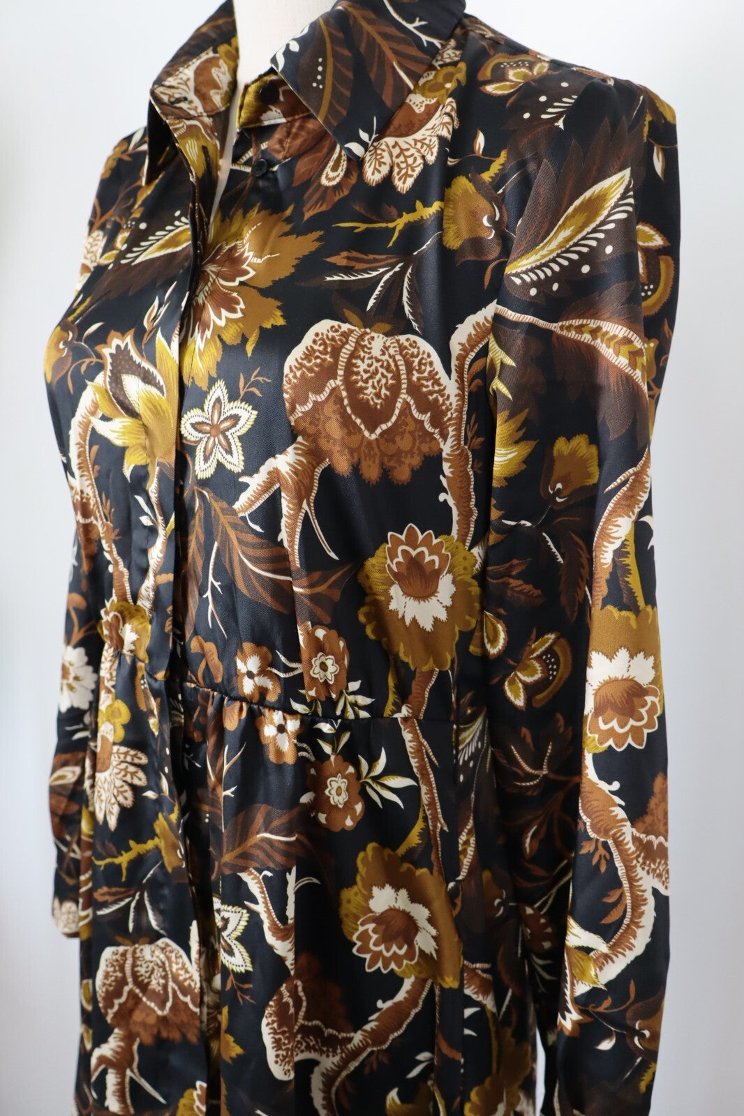 MARELLA VESTITO CAMICIA ABITO DONNA TG. 40 WOMAN CASUAL VINTAGE DRESS