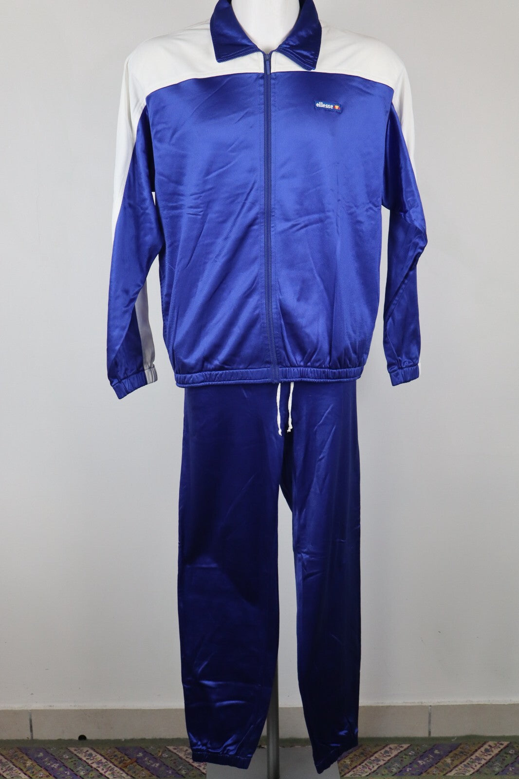 ELLESSE TUTA COMPLETA DUE PEZZI Tg. 4 TRACKSUIT JACKET PANTS UOMO