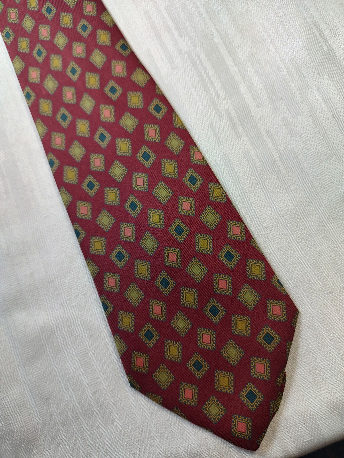 GUY LAROCHE 100% SILK TIE SETA CRAVATTA NECKTIE MADE IN ITALY CLASSIC
