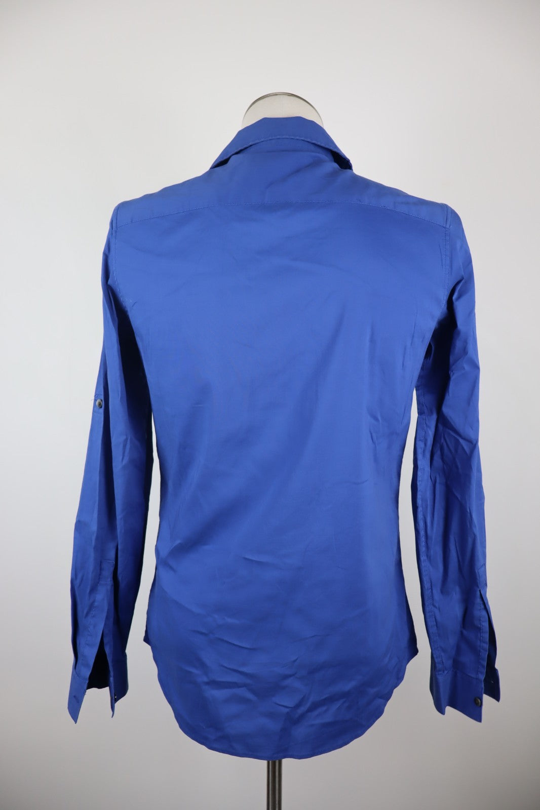 CALVIN KLEIN CAMICIA UOMO S SLIM MAN CASUAL VINTAGE SHIRT COTONE COTTON TASCHE