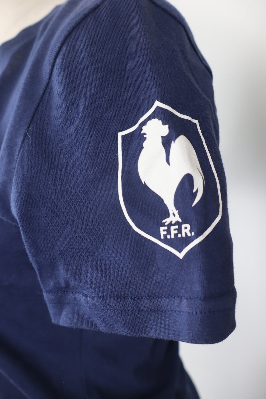 ADIDAS  MAGLIA DONNA TG. S WOMAN CASUAL VINTAGE T-SHIRT TOP COTONE RUGBY FRANCIA