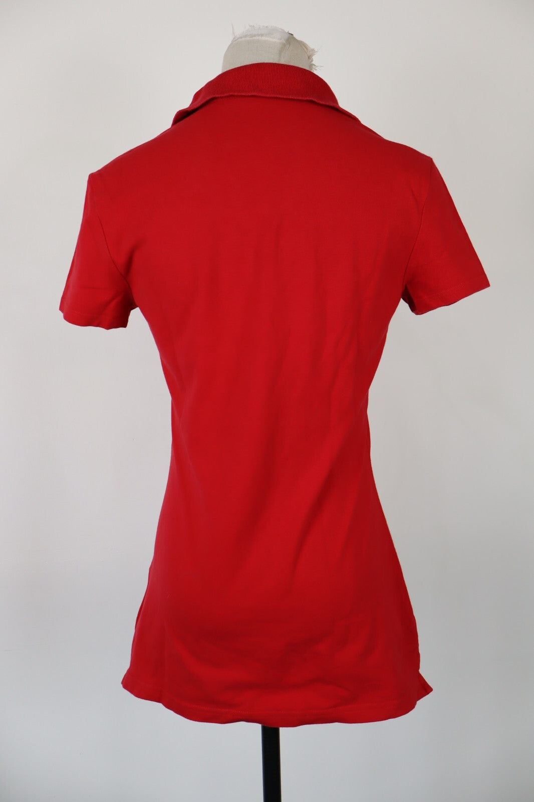 TOMMY HILFIGER POLO MAGLIA DONNA COTONE TG. S WOMAN SHIRT CASUAL VINTAGE