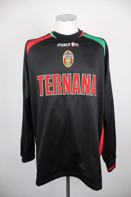 MACRON TERNANA MAGLIA CALCIO UOMO Tg 2XL SOCCER TRIKOT MAN JERSEY SHIRT SPORT