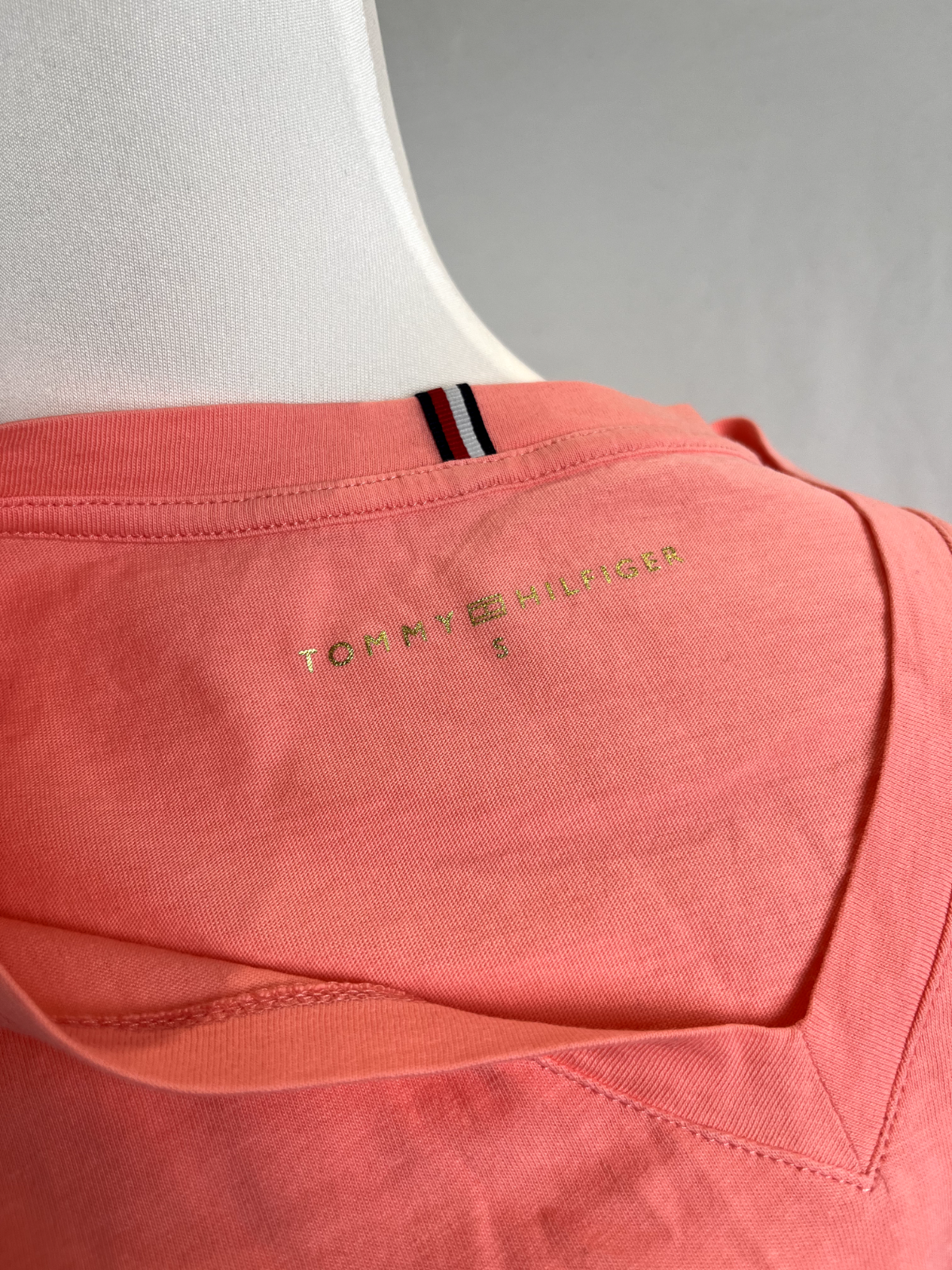 TOMMY HILFIGER MAGLIA DONNA TG S WOMAN CASUAL VINTAGE TOP T-SHIRT COTONE COTTON