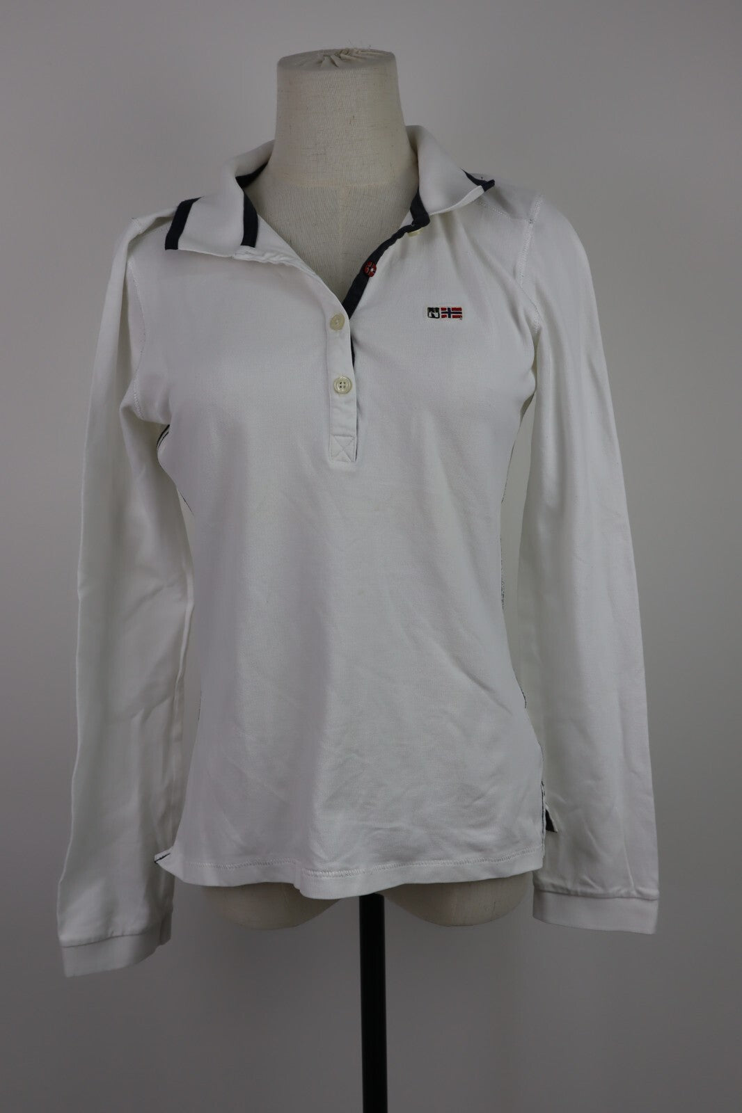 NAPAPIJRI MAGLIA POLO DONNA COTONE TG. M WOMAN SHIRT CASUAL VINTAGE COTTON