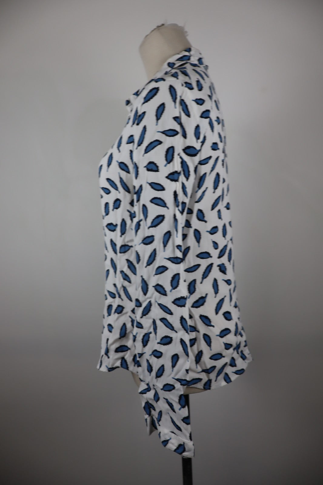 EMME MARELLA CAMICIA MANICHE LUNGHE DONNA TG. 42 WOMAN SHIRT CASUAL VINTAGE LOGO