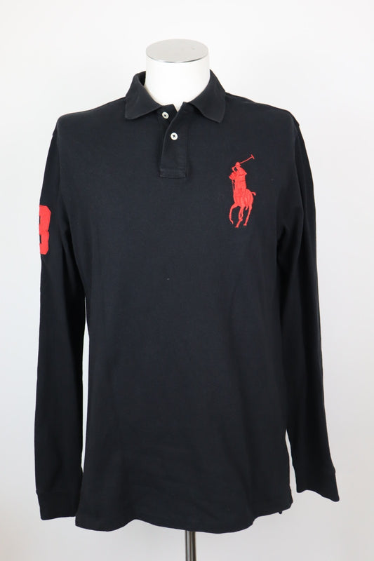 POLO RALPH LAUREN  MAGLIA UOMO TG. XL MAN T-SHIRT CASUAL VINTAGE COTONE
