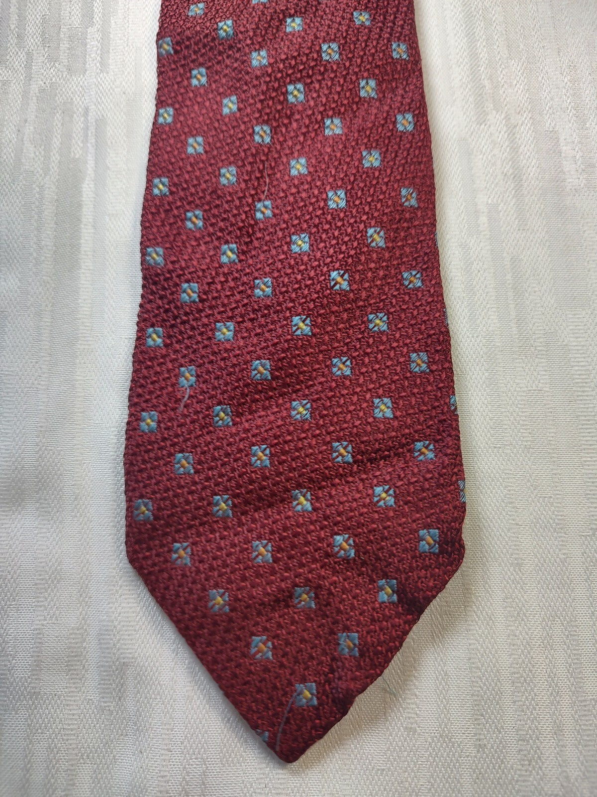 ZANOLINI 100% SILK TIE SETA CRAVATTA NECKTIE MADE IN ITALY CLASSIC