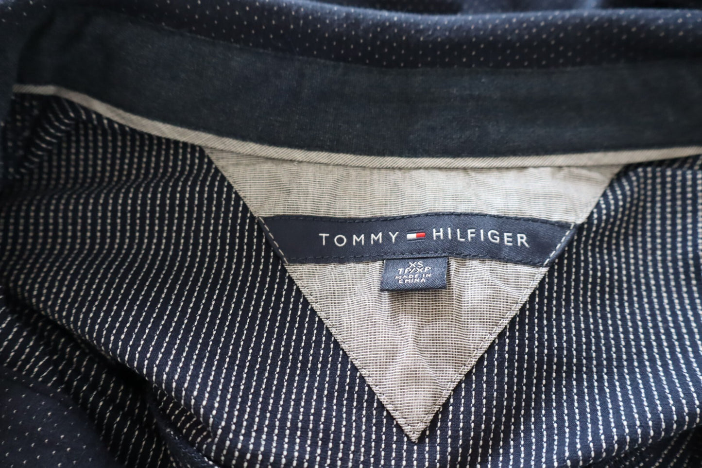 TOMMY HILFIGER CAMICIA UOMO COTONE TG. XS MAN CASUAL VINTAGE SHIRT COTTON