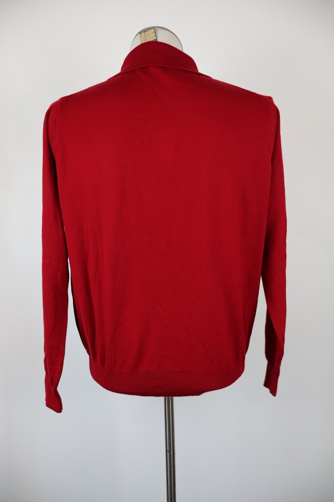 NAVIGARE MAGLIONE COLLO POLO LANA VINTAGE UOMO Tg. M MAN SWEATER CASUAL