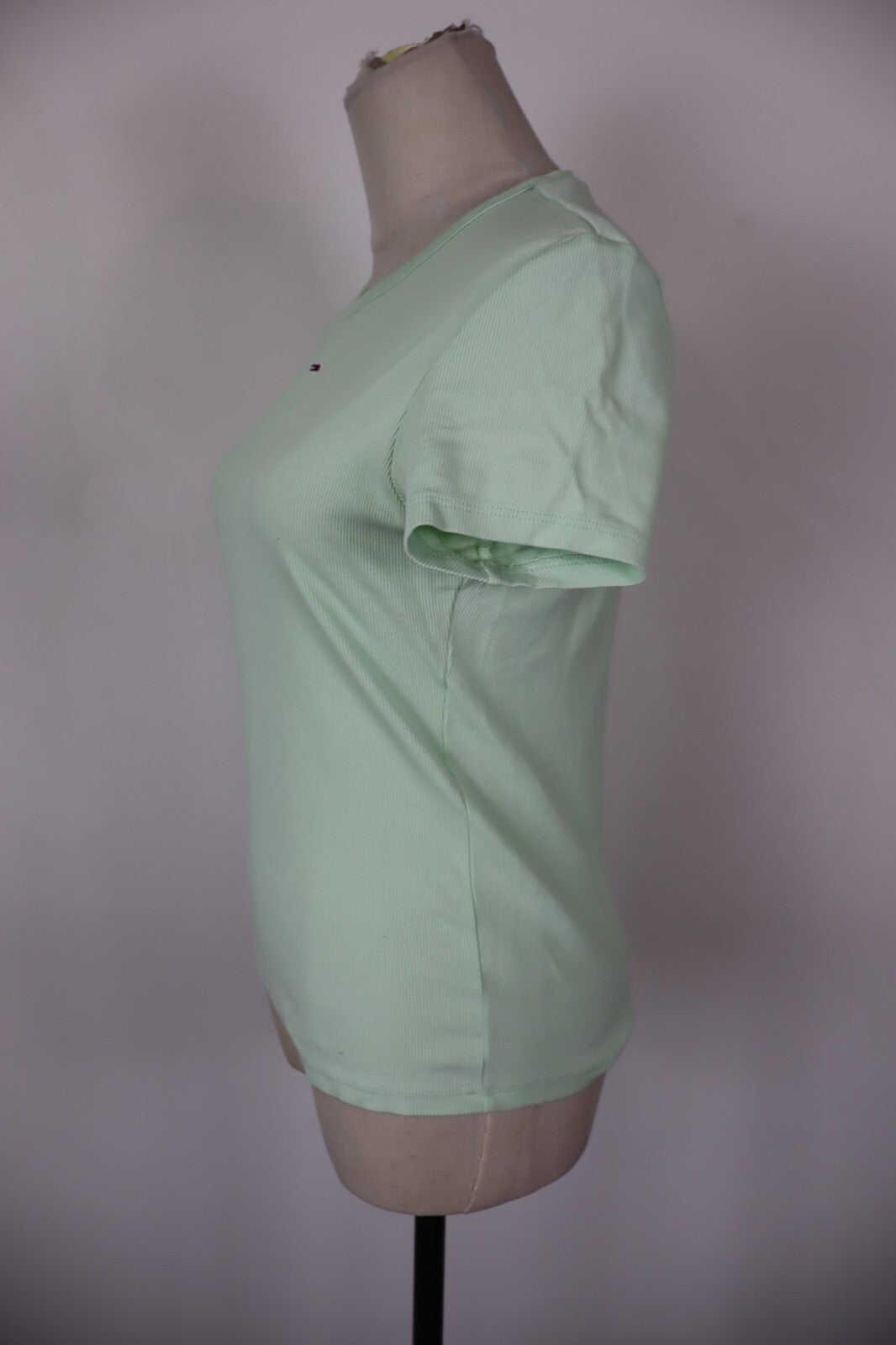 TOMMY HILFIGER JEANS MAGLIA DONNA TG. M  WOMAN CASUAL VINTAGE T-SHIRT TOP COTONE