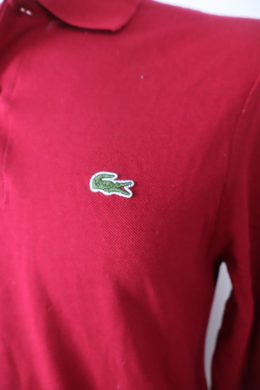 LACOSTE POLO MAGLIA UOMO COTONE TG. 3 MAN COTTON T-SHIRT CASUAL VINTAGE LOGO