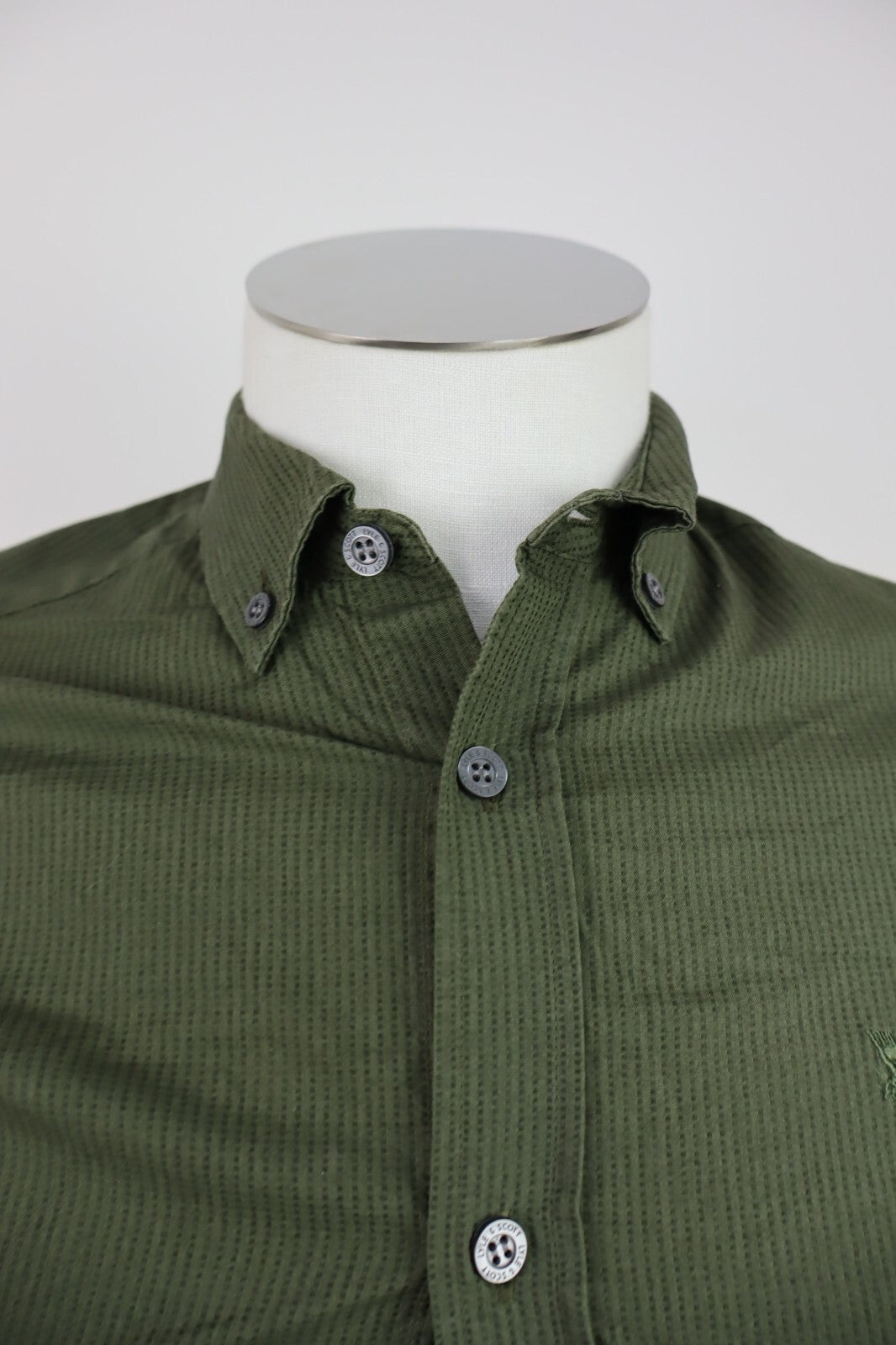 LYLE & SCOTT CAMICIA UOMO COTONE TG. XS MAN CASUAL VINTAGE COTTON SHIRT