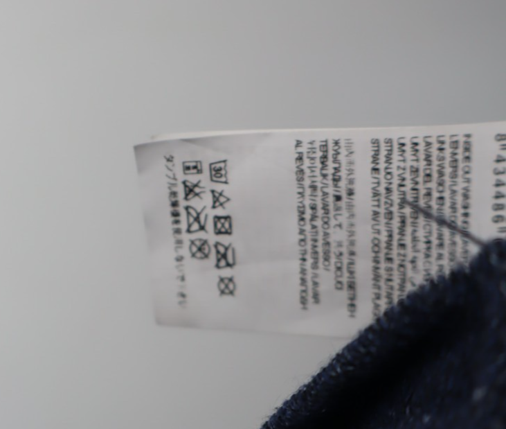 DESIGUAL VESTITO ABITO DONNA TG. S WOMAN CASUAL VINTAGE DRESS POLIESTERE BLU