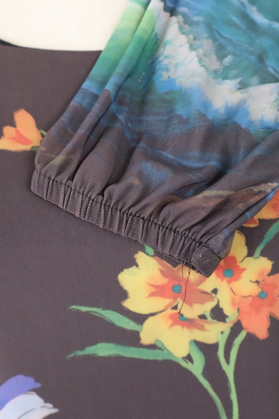 DESIGUAL  VESTITO ABITO DONNA TG.  XL  SHORT WOMAN CASUAL VINTAGE DRESS