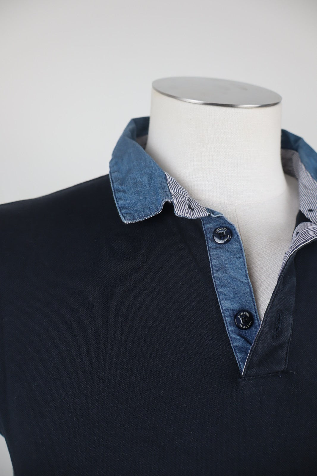 ARMANI COLLEZIONI POLO MAGLIA UOMO COTONE L MAN COTTON T- SHIRT CASUAL VINTAGE