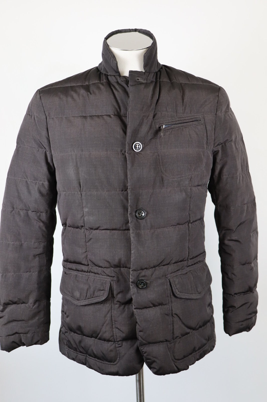 TRUSSARDI JEANS GIUBBINO PIUMINO UOMO Tg 46 MAN CASUAL VINTAGE JACKET