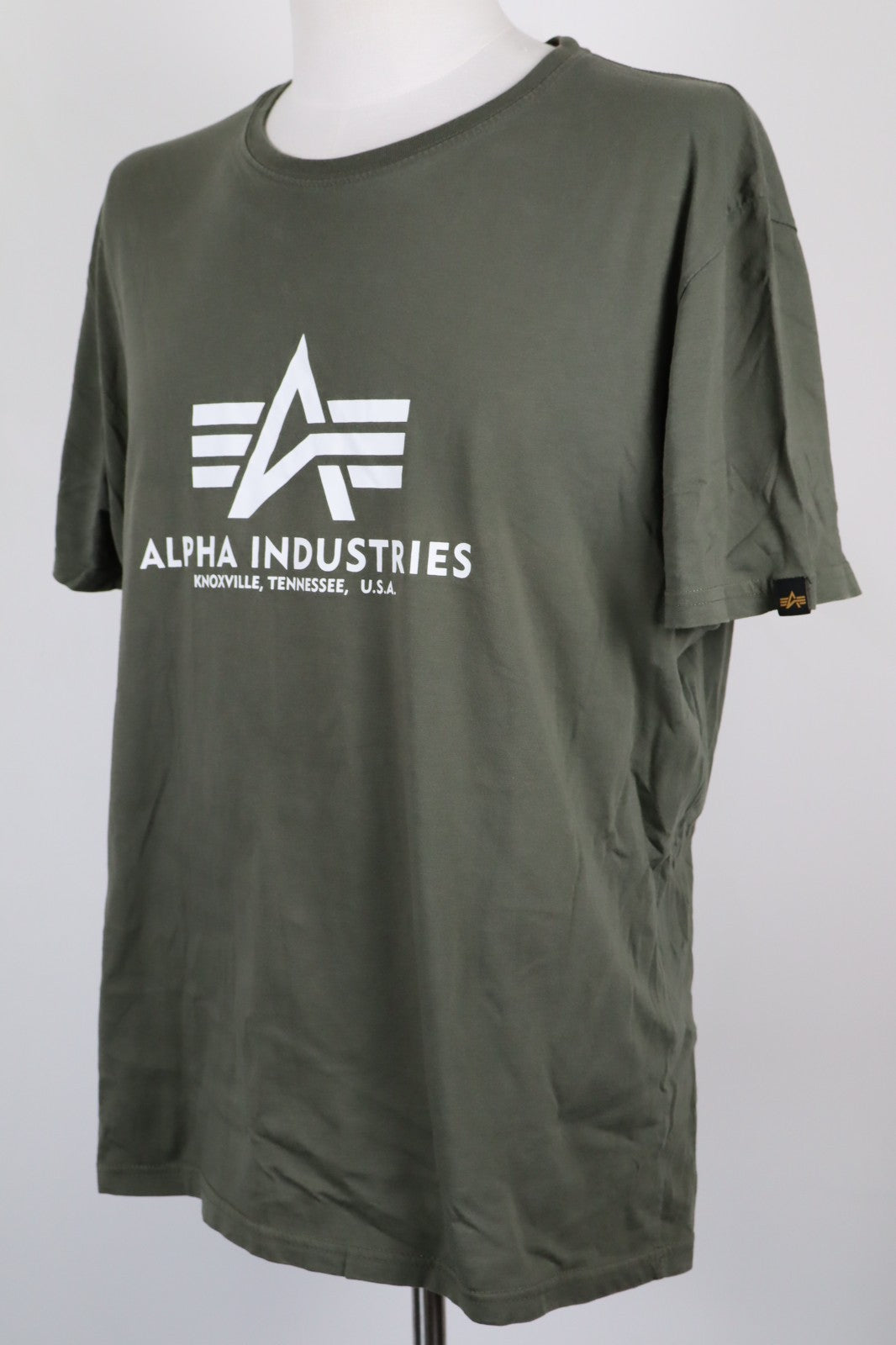 ALPHA INDUSTRIES USA MAGLIA UOMO TG. XXL MAN T-SHIRT CASUAL VINTAGE COTONE