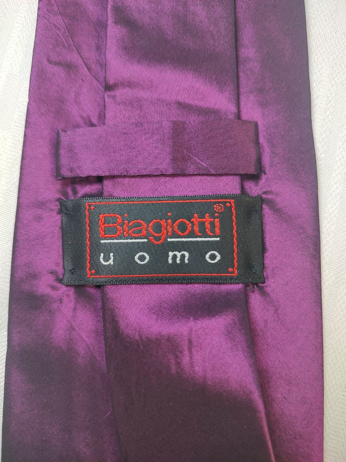 BIAGIOTTI 100% SILK TIE SETA CRAVATTA NECKTIE MADE IN ITALY CLASSIC