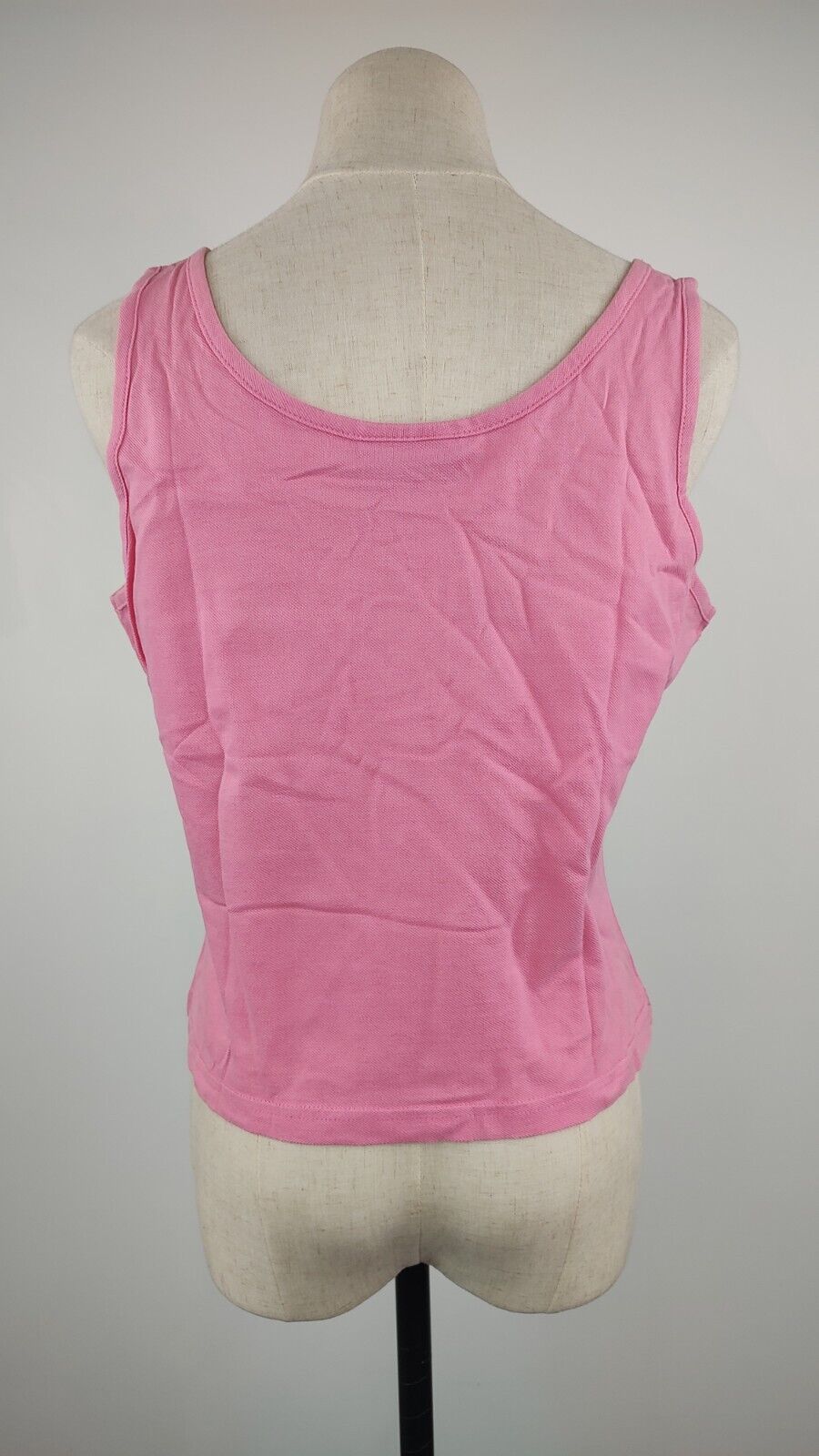 SERGIO TACCHINI MAGLIA COTONE DONNA TG. L WOMAN CASUAL VINTAGE TANK- TOP T-SHIRT