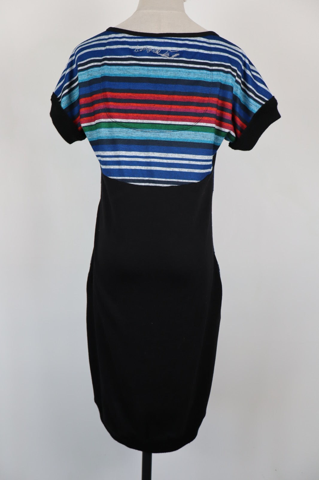 DESIGUAL VESTITO ABITO DONNA TG. XL  WOMAN CASUAL VINTAGE DRESS