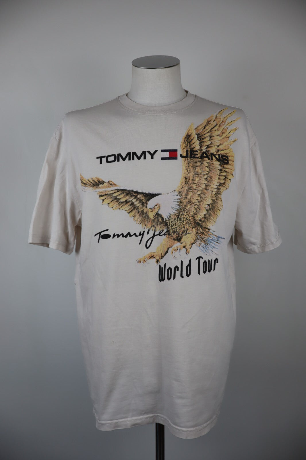 TOMMY HILFIGER JEANS MAGLIA UOMO TG. S MAN T-SHIRT VINTAGE CASUAL COTONE