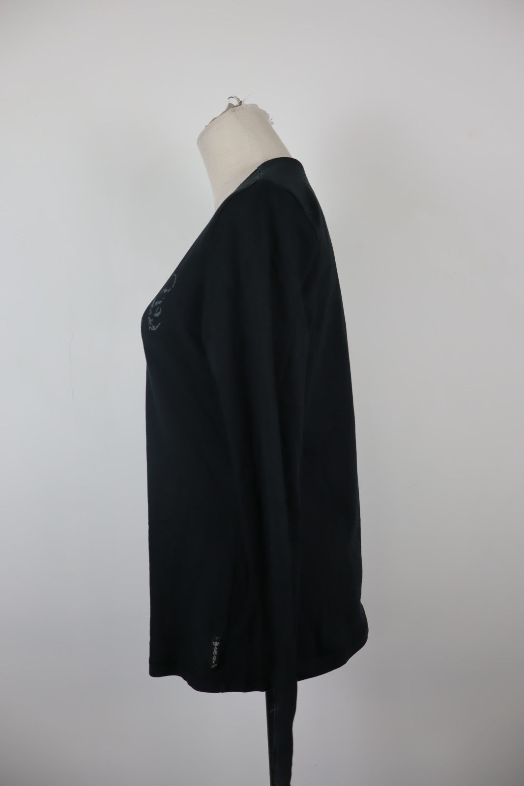 AJ ARMANI JEANS MAGLIA MANICA LUNGADONNA TG. 44 WOMAN CASUAL VINTAGE TOP T-SHIRT