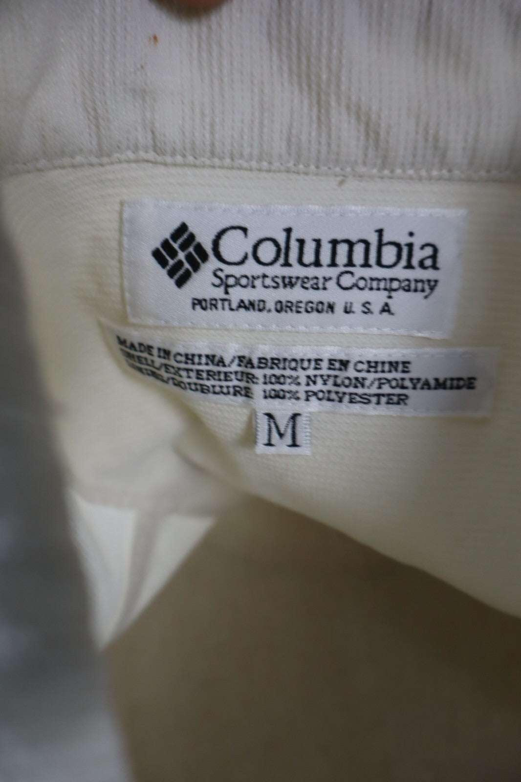 COLUMBIA CAMICIA DONNA TG. M WOMAN SHIRT CASUAL VINTAGE COTONE