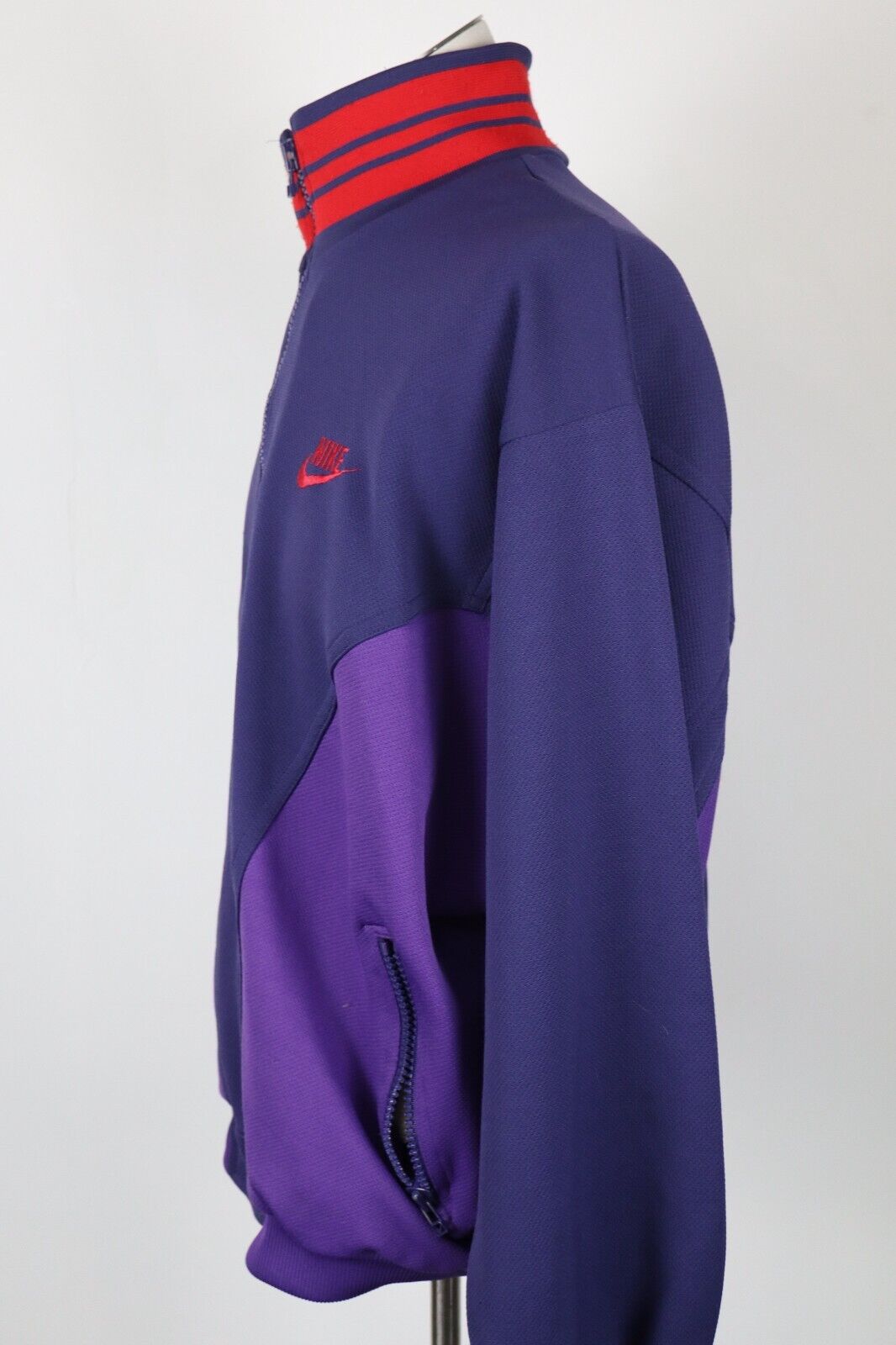 NIKE GIACCA SPORTIVA UOMO Tg. M MAN VINTAGE CASUAL SPORT JACKET CON ZIP