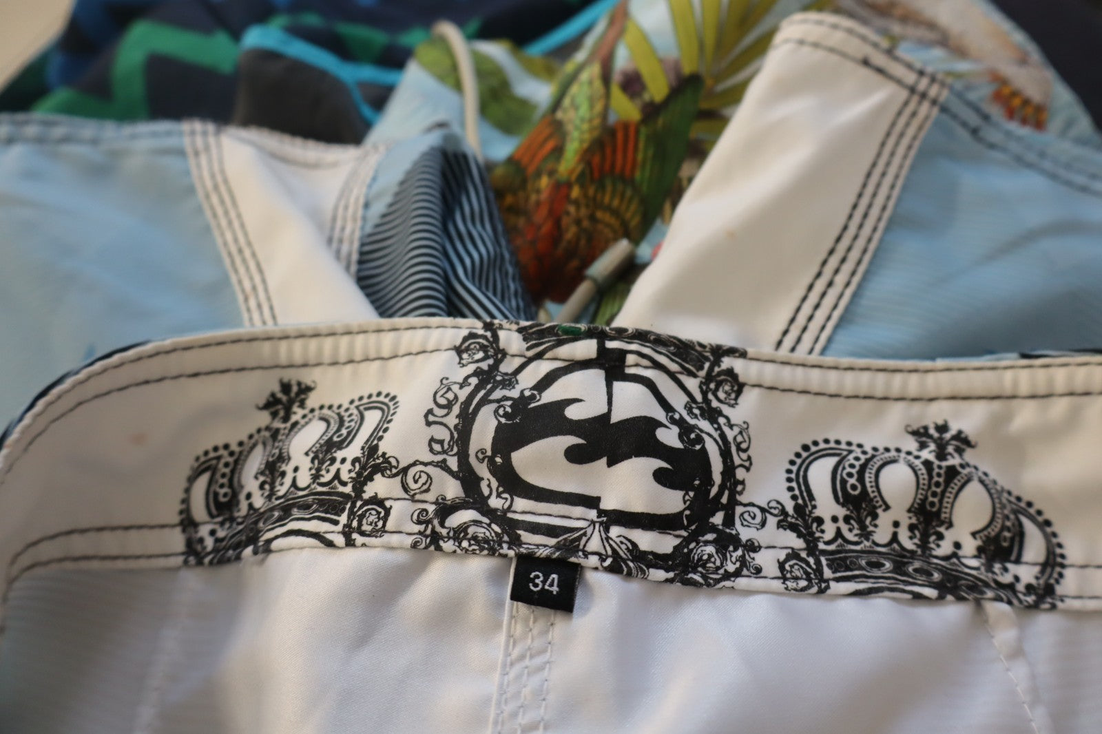 BILLABONG COSTUME PANTALONCINO MARE UOMO TG 34 MEN SWIMSUIT VINTAGE CASUAL