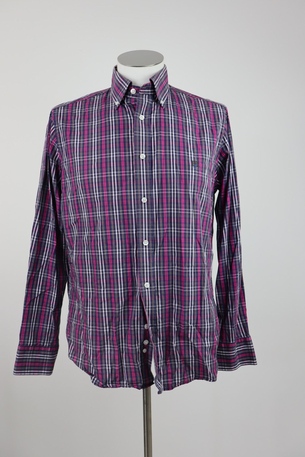 HARMONT & BLAINE CAMICIA UOMO TG L MAN CASUAL VINTAGE SHIRT COTONE COTTON