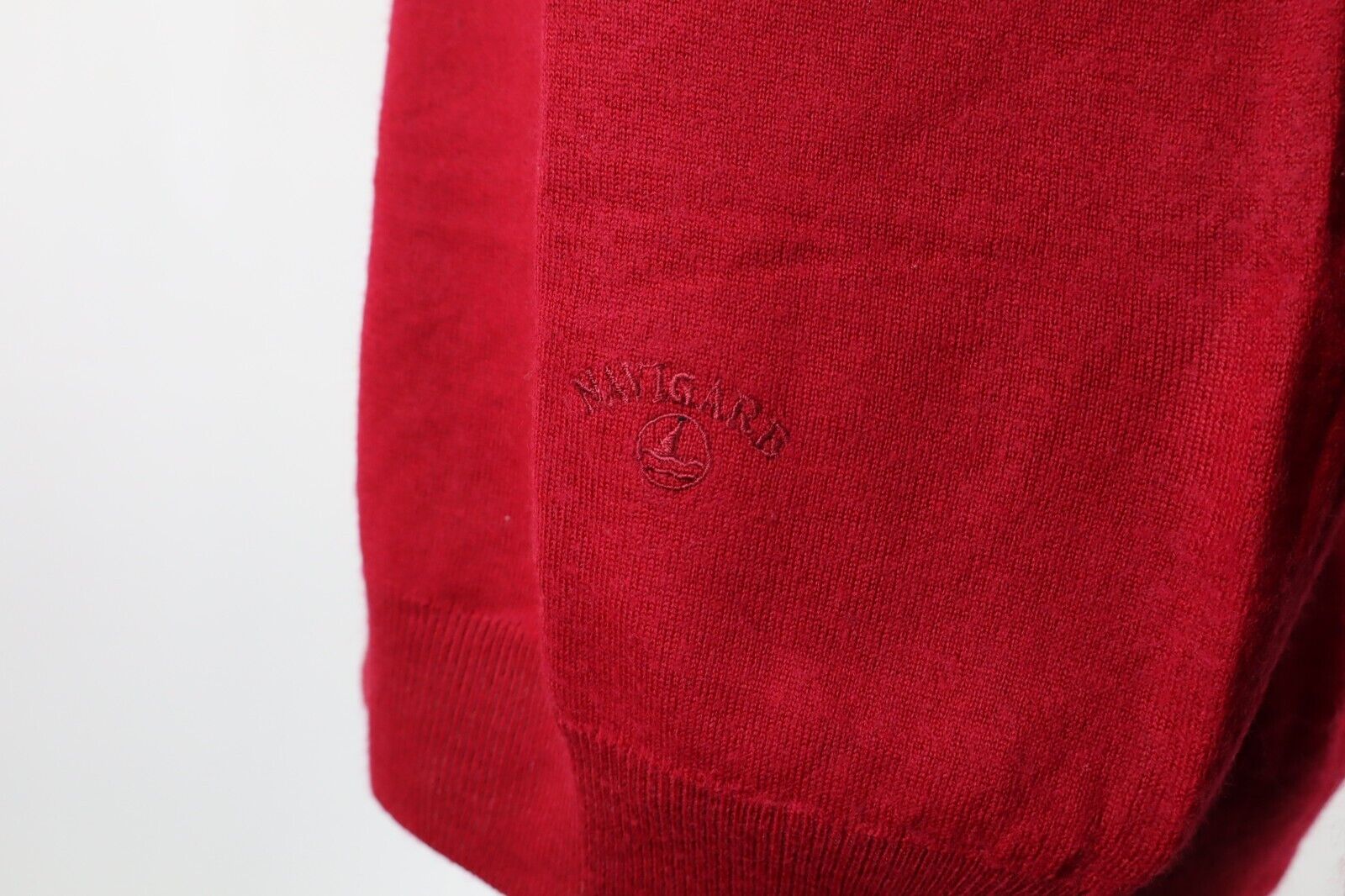 NAVIGARE MAGLIONE LANA WOOL VINTAGE UOMO Tg. 3XL MAN SWEATER CASUAL