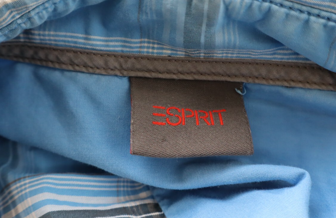 ESPRIT CAMICIA UOMO TG. 2XL MAN CASUAL VINTAGE SHIRT COTONE COTTON