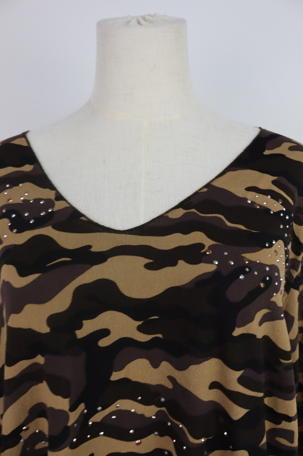 MARINA RINALDI MAGLIA DONNA TG. L WOMAN CASUAL T-SHIRT VINTAGE