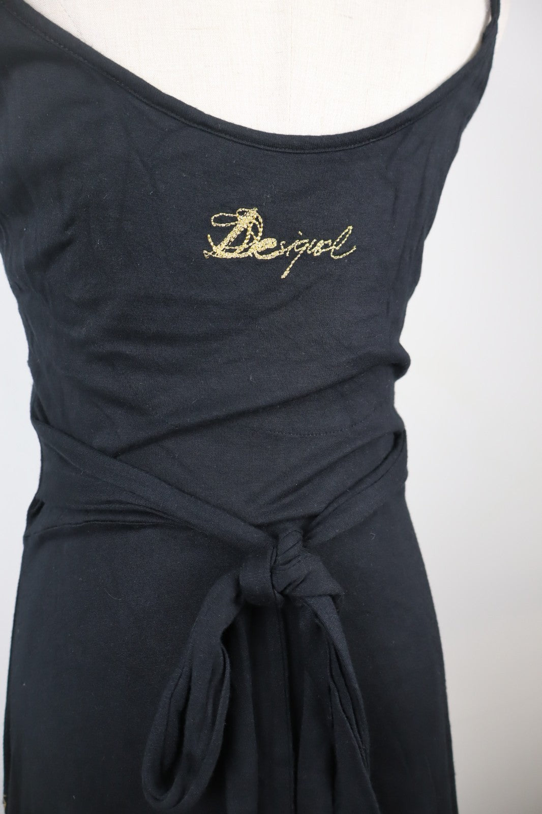 DESIGUAL VESTITO ABITO A BRETELLE DONNA TG L WOMAN CASUAL VINTAGE DRESS FLOREALE