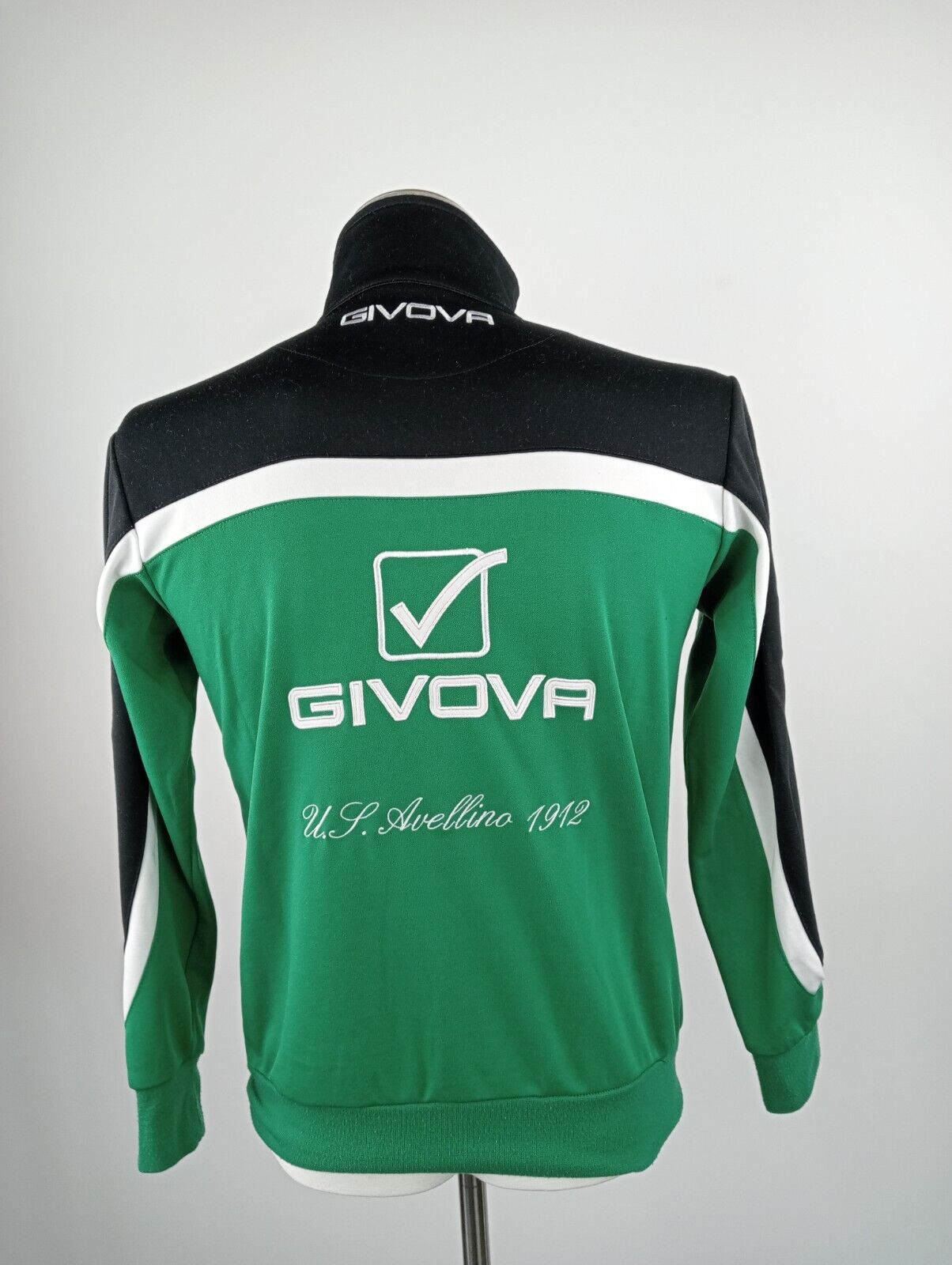 GIVOVA AVELLINO GIACCA SPORT CALCIO UOMO Tg XS MAN VINTAGE JACKET SOCCER