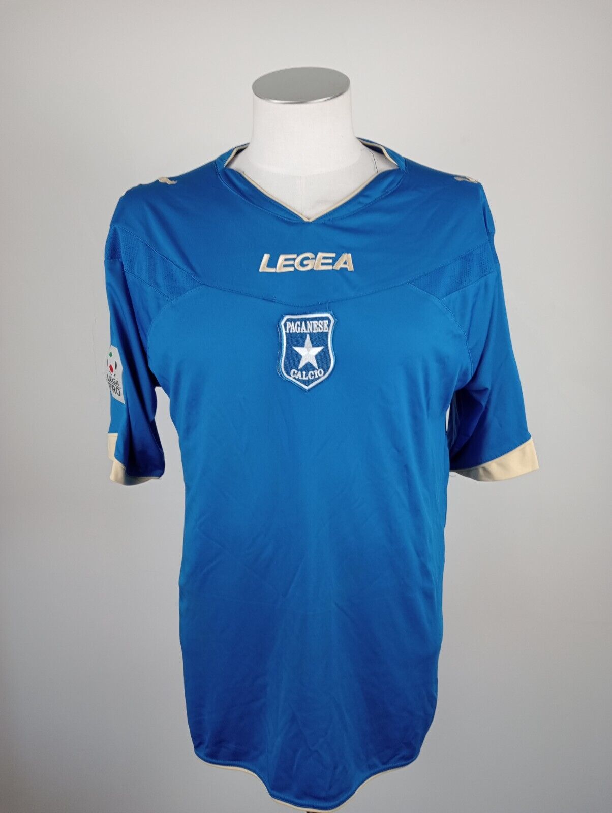 LEGEA PAGANESE N 9 MAGLIA CALCIO UOMO Tg L SOCCER TRIKOT MAN JERSEY SPORT