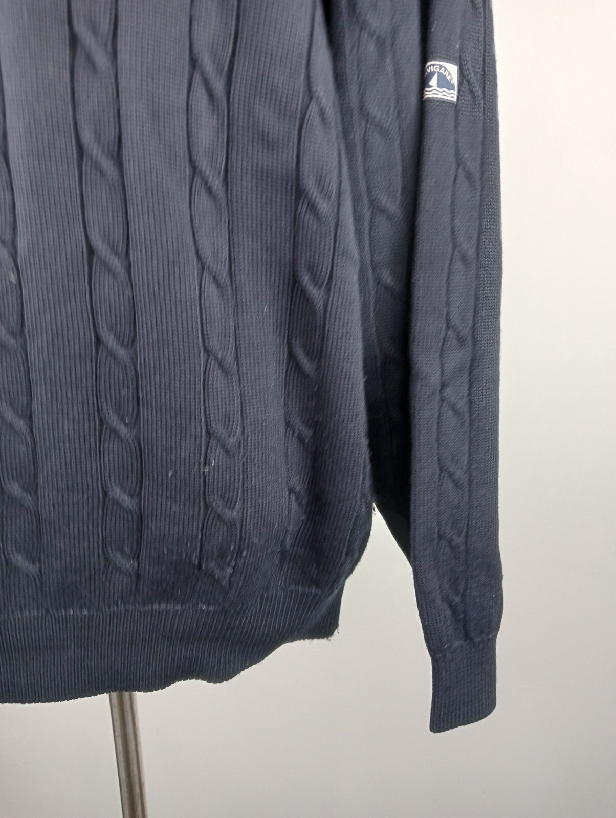 NAVIGARE MAGLIONE LANA WOOL UOMO TG XL MAN SWEATER CASUAL VINTAGE