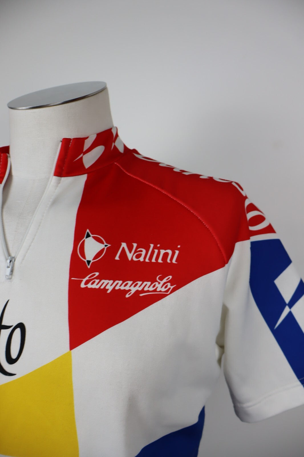 NALINI BANESTO MAGLIA CICLISMO UOMO TG. 4 MAN T-SHIRT SPORT BIKE VINTAGE